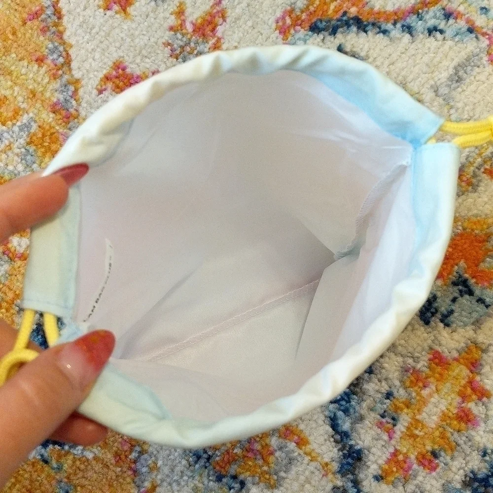 ipsy Happy Vibes Tie Dyed Pastel Smiley Face Glam Bag Plus January 2022
